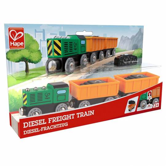 Train de marchandises moderne - Hape Hape - 4