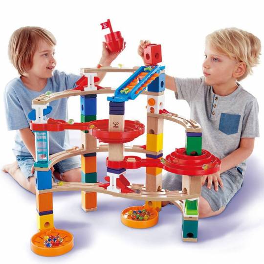 Super spirale circuit de billes - Hape - Boutique BCD JEUX