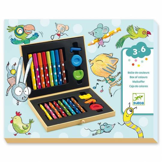 Boîte de couleurs Pour les Petits - Djeco Djeco - 2