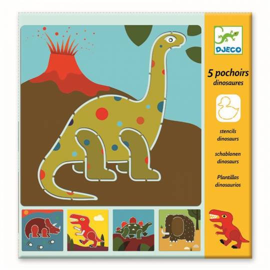 Pochoirs Dinosaures Djeco - 1