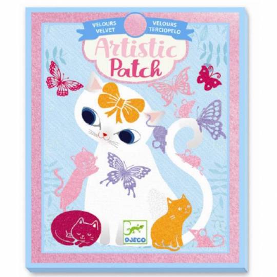 Little pets Artistic patch Velours Djeco - 1