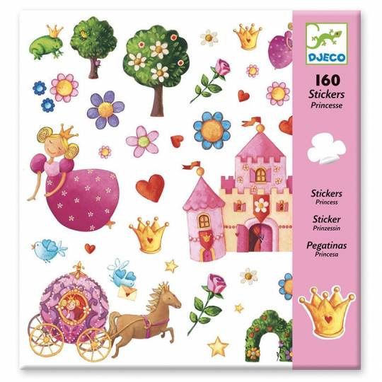 160 Stickers Princesse Marguerite Djeco - 1