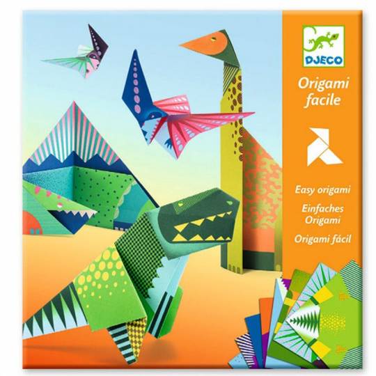 Origami facile Dinosaures Djeco - 1