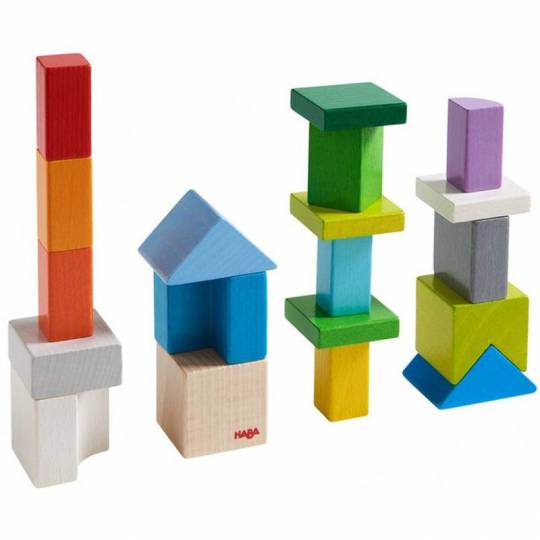 Jeu d'assemblage en 3D Cubes Mix Haba - 2