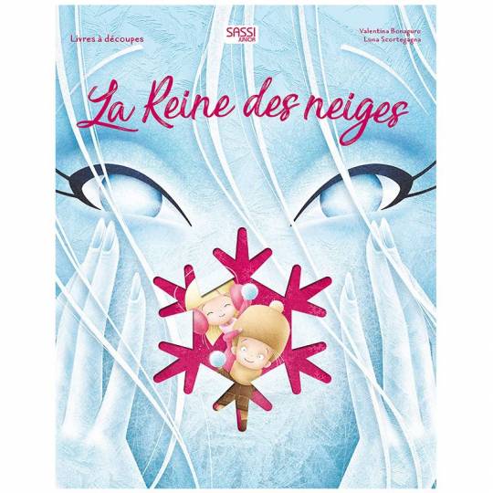 Livre découpé - La Reine des neiges Sassi - 1