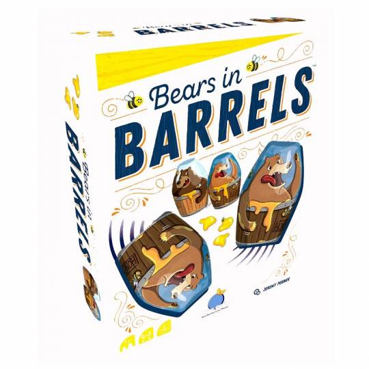 Bears in Barrels Blue Orange Games - 1