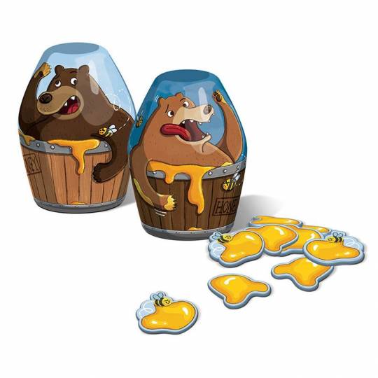 Bears in Barrels Blue Orange Games - 2