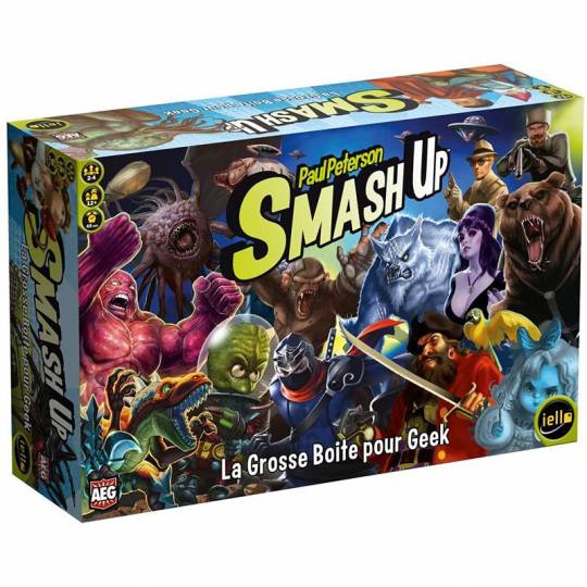 Smash Up - L'Enorme boîte pour Geek iello - 1