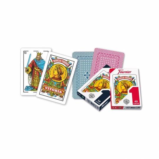 Jeu 54 cartes FOURNIER - Loisirs Nouveaux - boutique BCD JEUX