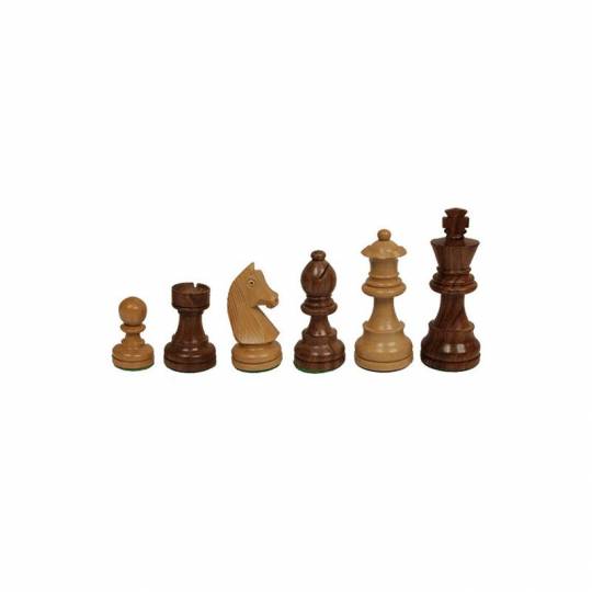 Piéces d'échecs Staunton en Palissandre T2,5 - Cases 30-40mm Loisirs Nouveaux - 1