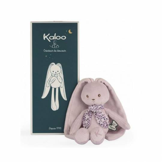 Doudou Pantin rose lapin Petit 25 cm kaloo - 2