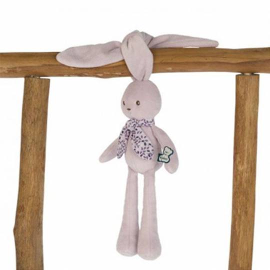 Doudou Pantin rose lapin Petit 25 cm kaloo - 3