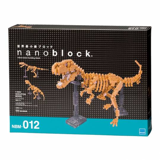 Squelette T-Rex - Middle series NANOBLOCK NANOBLOCK - 4