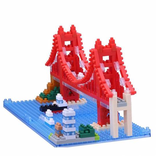 Pont du Golden Gate - Sights series NANOBLOCK NANOBLOCK - 1