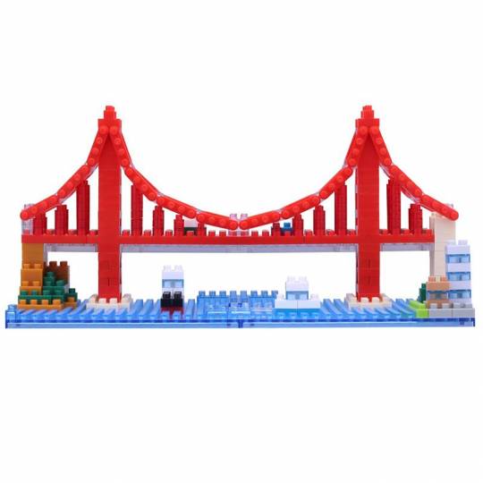 Pont du Golden Gate - Sights series NANOBLOCK NANOBLOCK - 2