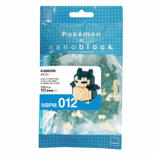 Pokemon Ronflex - Mini series NANOBLOCK NANOBLOCK - 3