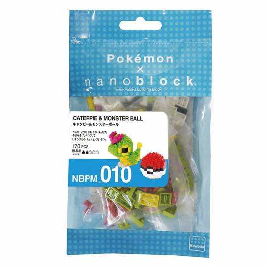 Pokemon Chenipan et Pokeball - Mini series NANOBLOCK NANOBLOCK - 2