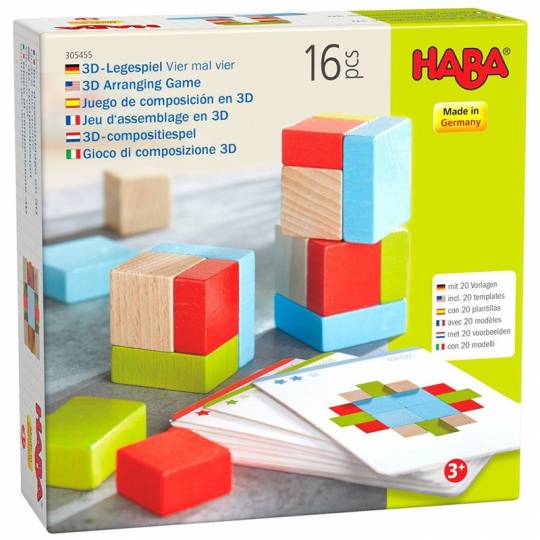 Jeu d'assemblage en 3D Quatre fois quatre Haba - 1