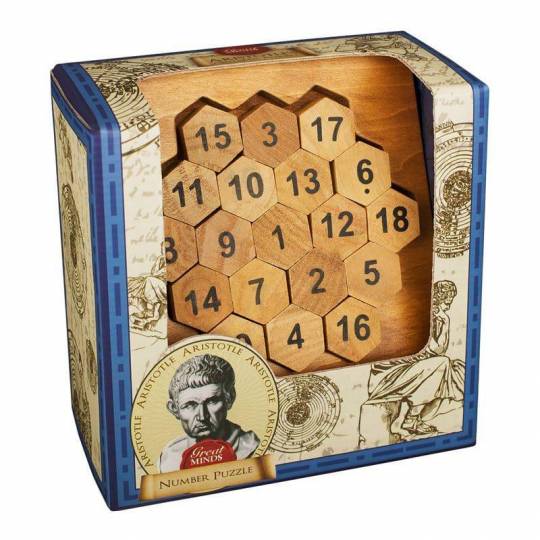 Casse-tête Number puzzle Aristote Professor Puzzle - 1