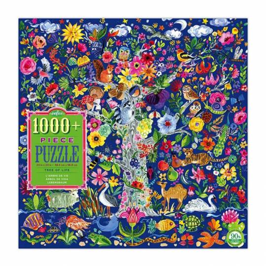 Puzzle Tree of life - 1000 pcs Eeboo - 2