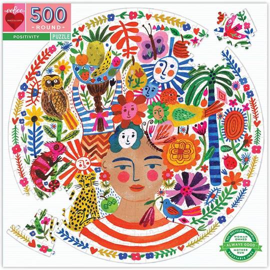 Puzzle Positivity - 500 pcs Eeboo - 2