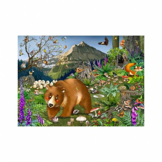 Puzzle bois - En montagne - 100 pcs Puzzle Michèle Wilson - 2