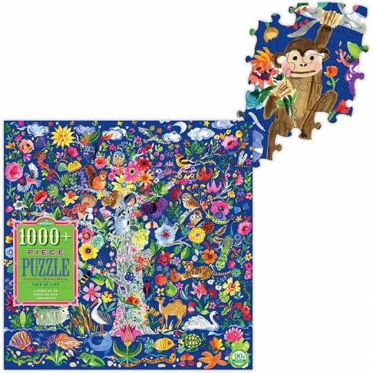 Puzzle Tree of life - 1000 pcs Eeboo - 1
