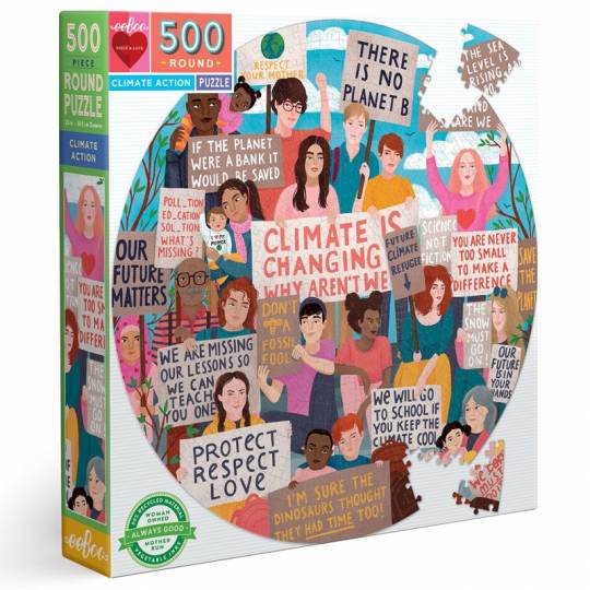 Puzzle Climate action - 500 pcs Eeboo - 1