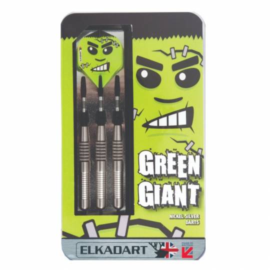 3 Fléchettes Nickel GREEN GIANT 20Gr Elkadart - 2