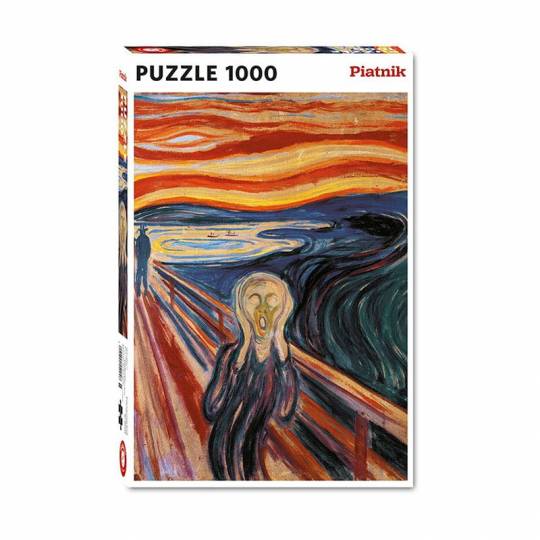 Puzzle Munch Le Cri - 1000 pcs Piatnik - 1