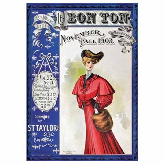 Puzzle Le Bon Ton, Magazine 1903 - 1000 pcs Piatnik - 1