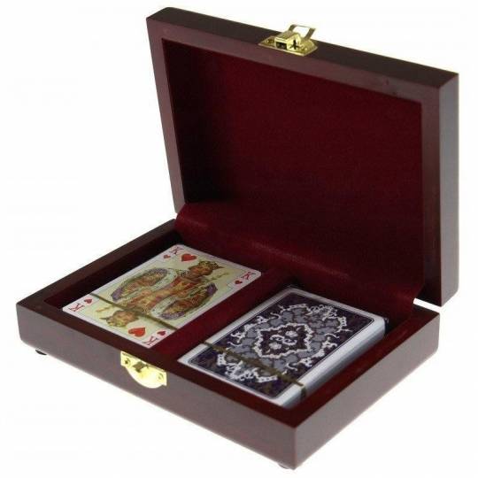 Coffret luxe bois - Piatnik Piatnik - 1