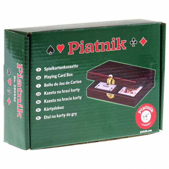 Coffret luxe bois - Piatnik Piatnik - 4