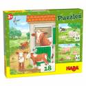 Puzzles Bébés animaux de la ferme - 18 pcs Haba - 1 Puzzles Bébés animaux de la ferme - 18 pcs Haba - 1