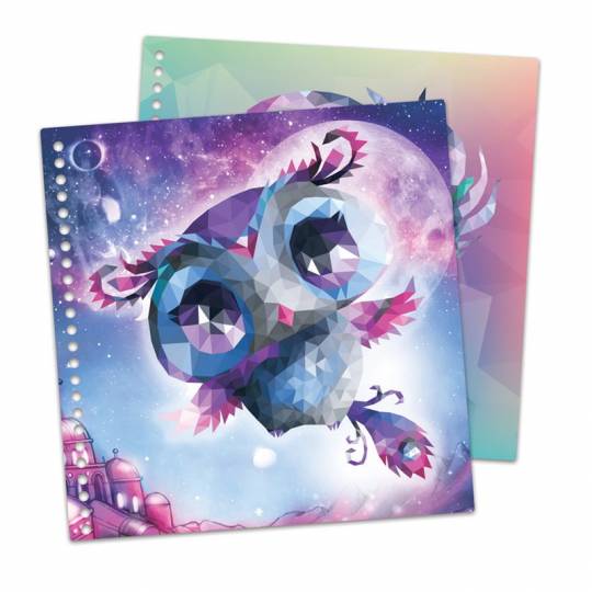 Nebulous Stars - Carnet Créatif - Peinture par autocollants Nebulous Stars - 4