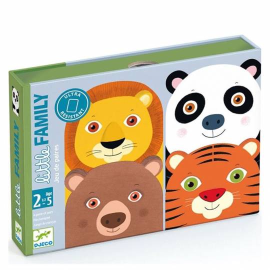 Jeu de cartes Little family Djeco - 1