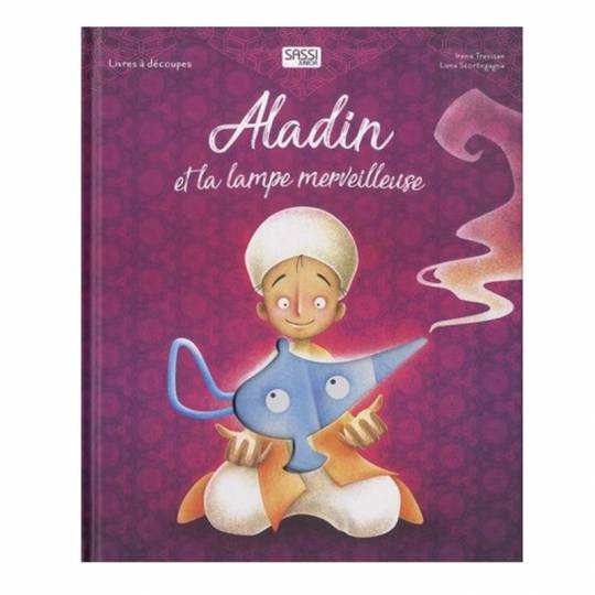 Livre découpé - Aladin et la lampe merveilleuse Sassi - 1