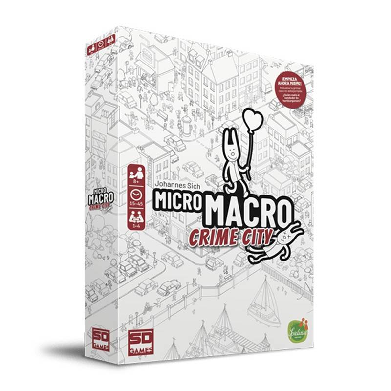 Second volet du jeu de déduction coopératif Micro Macro Crime City