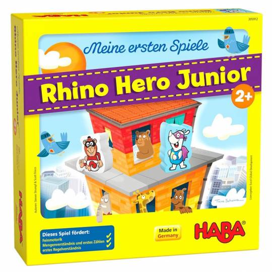 Mes premiers jeux - Rhino Hero Junior Haba - 1