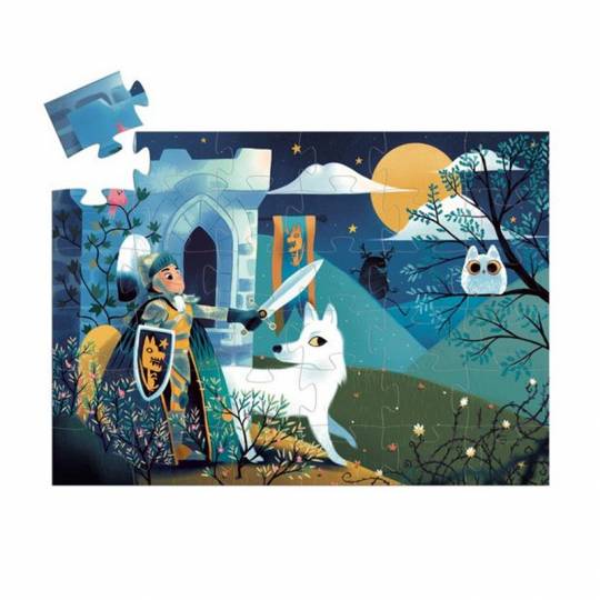 Puzzle Chevalier de la pleine lune - 36 pcs Djeco - 2