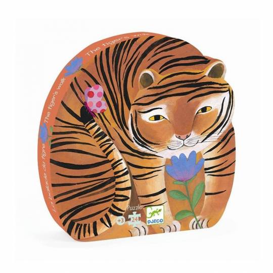 Puzzle La ballade du tigre - 24 pcs Djeco - 1