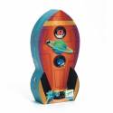 Puzzle Navette spatiale - 16 pcs Djeco Djeco - 1 Puzzle Navette spatiale - 16 pcs Djeco Djeco - 1