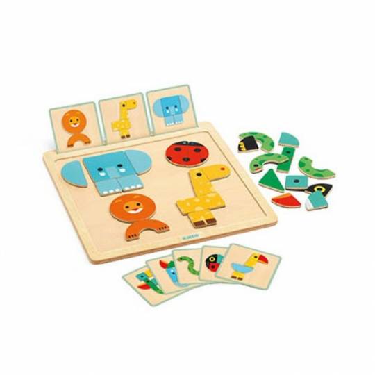 GeoBasic - Jeu magnétique Djeco Djeco - 1