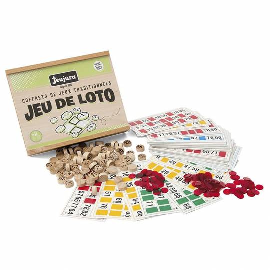 Jeu de Loto - Coffret en bois JeuJura Jeujura - 1