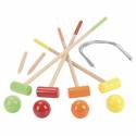 Jeu de croquet avec chariot en bois 4 joueurs - JeuJura Jeujura - 2 Jeu de croquet avec chariot en bois 4 joueurs - JeuJura Jeujura - 2