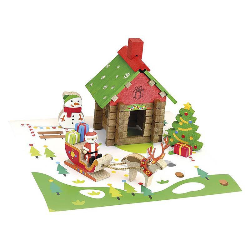La Maison du Père Noël - 50 pièces - Jeujura - boutique BCD JEUX