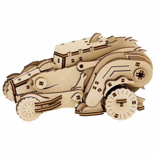 Dinocar - maquette 3D mobile en bois Mr Playwood - 2