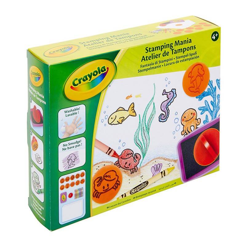 4 couleurs tampon d’encre tampon tampon d’encre lavable écologique non  toxique pour enfant bricolage artisanat