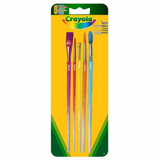 Blister de 5 pinceaux - Crayola Crayola - 1