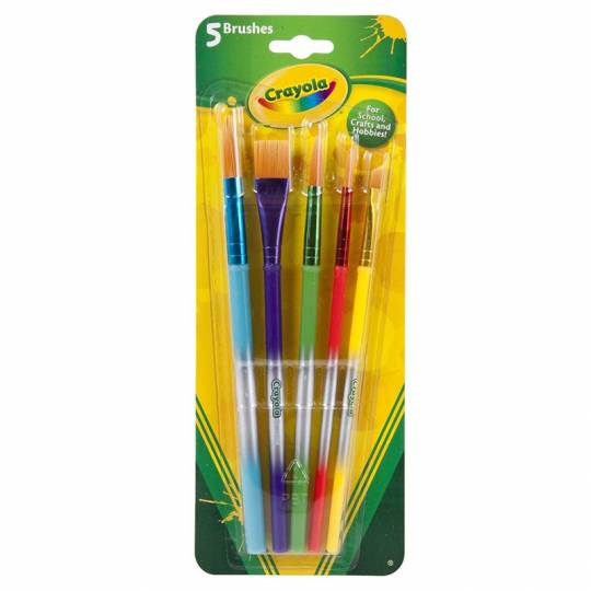 Blister de 5 pinceaux - Crayola Crayola - 3